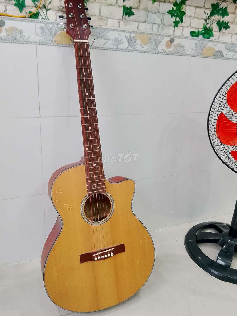 Đàn guitar Gỗ Nâu, Đỏ Nứt nhẹ. Mua bán Nhạc cụ tại Quận 7 Tp Hồ Chí Minh được đăng bởi Mr Tú hình 1