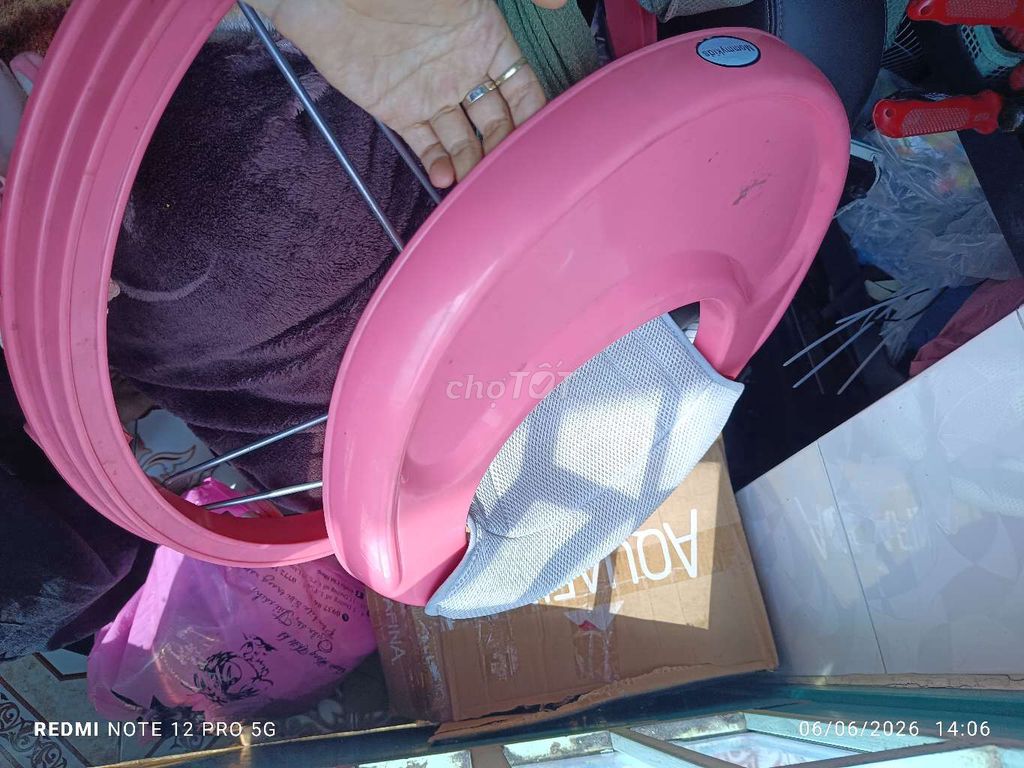 Xe tập đi nhựa Hồng cho bé. Mua bán Mẹ và bé tại Quận 11 Tp Hồ Chí Minh được đăng bởi An Nhiên hình 1