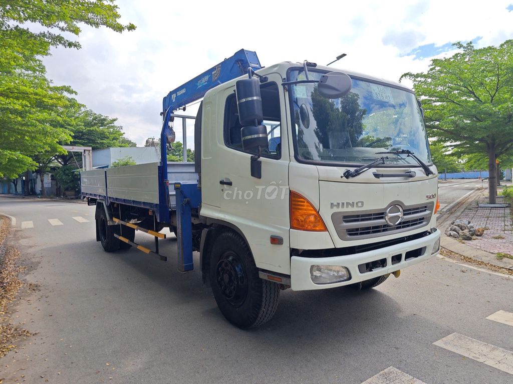 Bán Hino 8 tấn thùng 6.5m cẩu 5 tấn 4 khúc. Mua bán Xe tải, xe ben tại Quận 12 Tp Hồ Chí Minh được đăng bởi Mr Thành hình 3