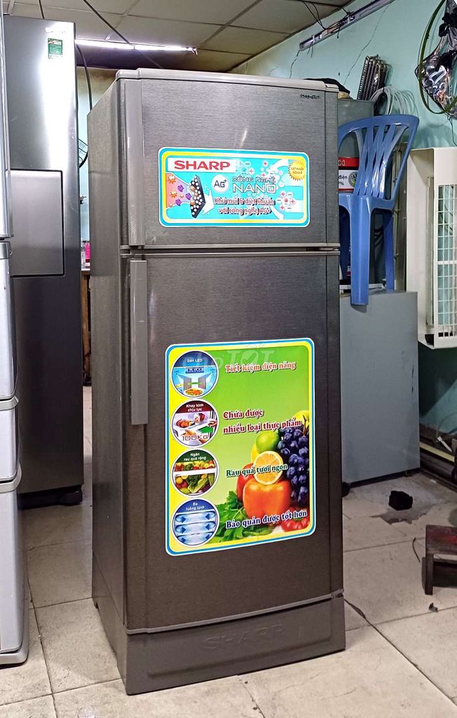 Tủ lạnh sharp 180 lít zin bảo hành 3 tháng. Mua bán Tủ lạnh tại Quận 6 Tp Hồ Chí Minh được đăng bởi Anh Quý hình 2