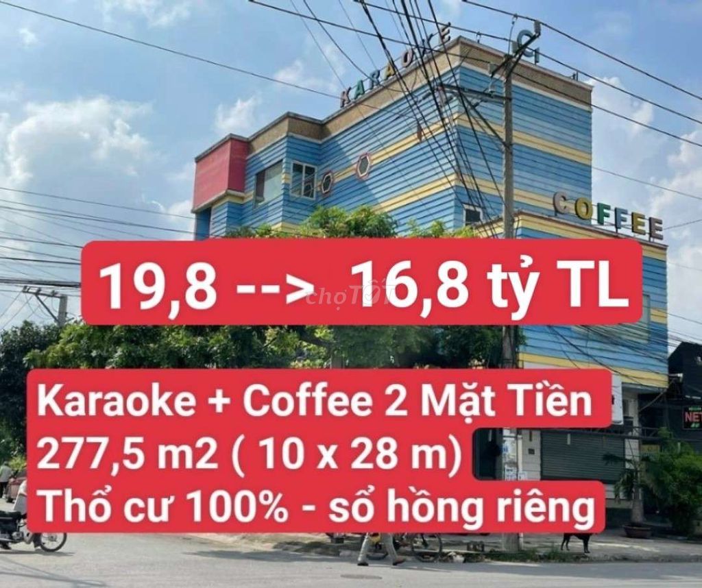 🆘 Bán Nhà Phố 2 mặt tiền karaoke vs cafe Tân Đông Hiệp, TP. Dĩ An