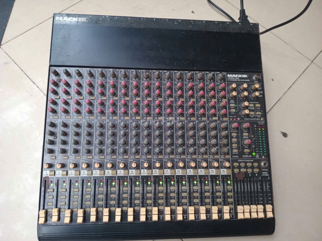 Mixer Mackie CR1604-VLZ. Mua bán Tivi, Âm thanh tại Quận Tân Phú Tp Hồ Chí Minh được đăng bởi Nguyen Hoang hình 1
