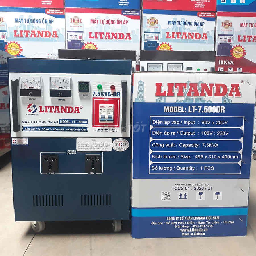 Máy ổn áp Litanda LT-7.500DR 7.5KVA. Mua bán Nội thất, đồ gia dụng khác tại Huyện Thuỷ Nguyên Hải Phòng được đăng bởi Tiến Quyết hình 1