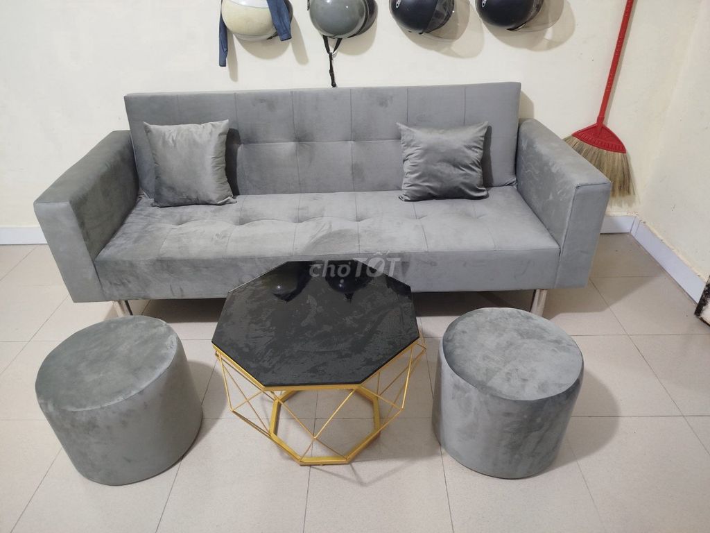 SOFA BED TAY VỊN 2M GIÁ RẺ - GHẾ GẬP GIƯỜNG