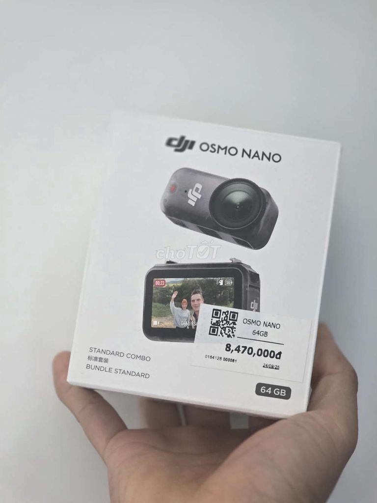  DJI OSMO NANO mới nguyên seal BH12T DJI VN. Mua bán Máy ảnh, Máy quay tại Quận 12 Tp Hồ Chí Minh được đăng bởi Điện Tử Chính Hãng DJI MALL hình 1