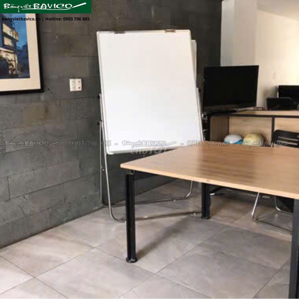 Bảng Flipchart BAVICO Inox Trắng Chân xếp gọn. Mua bán Đồ dùng văn phòng tại Quận 12 Tp Hồ Chí Minh được đăng bởi BẢNG VIẾT BAVICO  hình 1
