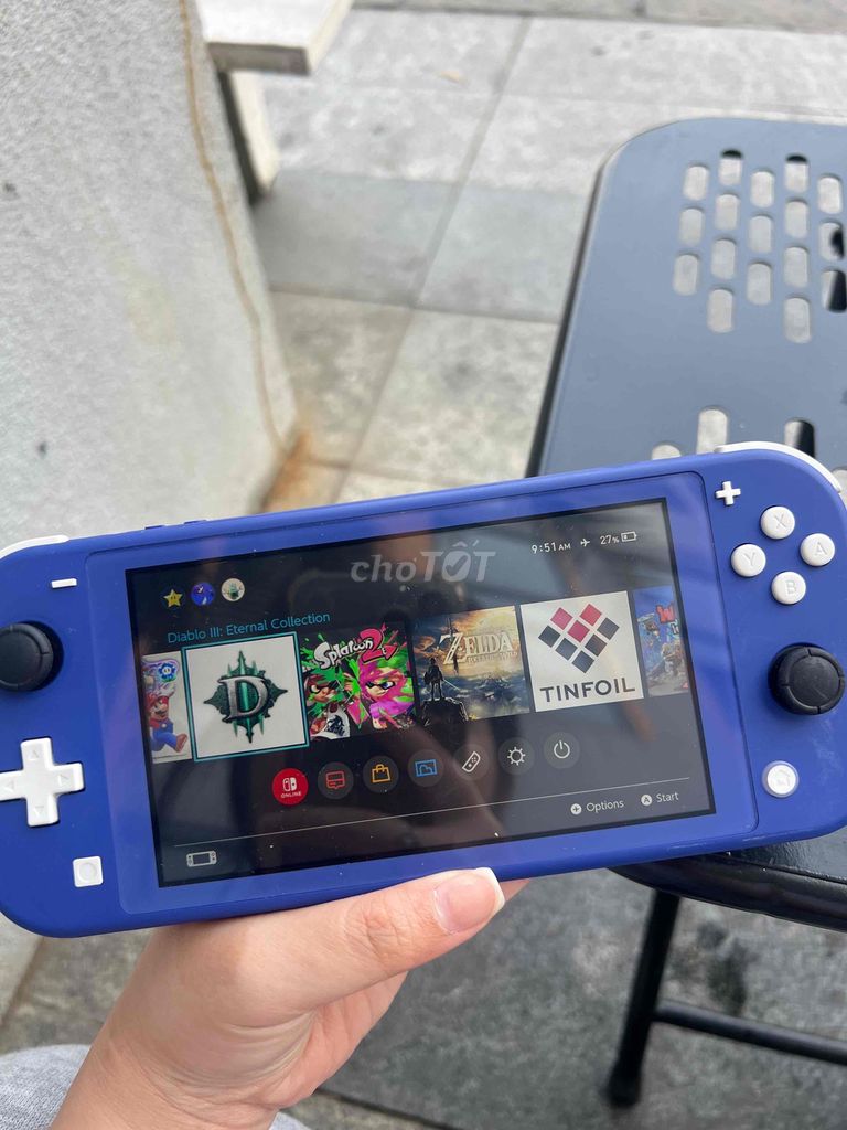 Máy chơi game Nintendo Switch Lite Xanh 256GB. Mua bán Thiết bị chơi game tại Thành phố Buôn Ma Thuột Đắk Lắk được đăng bởi nhím nguyễn hình 1