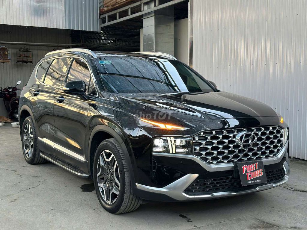 Hyundai Santafe 2021 Premium 2.2D,màu đen,65.000km. Mua bán Ô tô tại Quận Bình Tân Tp Hồ Chí Minh được đăng bởi Son Do hình 3