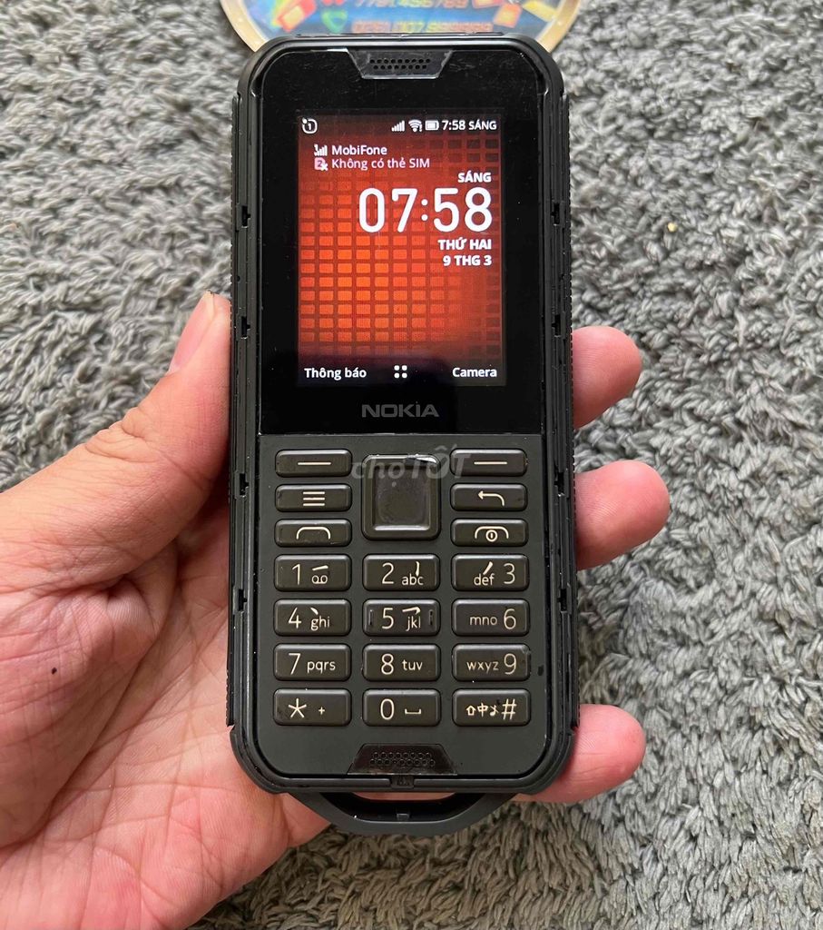 800 Tough 4G Wifi phát Wifi,pin trâu,vỏ chống sốc. Mua bán Điện thoại tại Quận Bình Thạnh Tp Hồ Chí Minh được đăng bởi Trùm Nokia Cổ SG hình 1