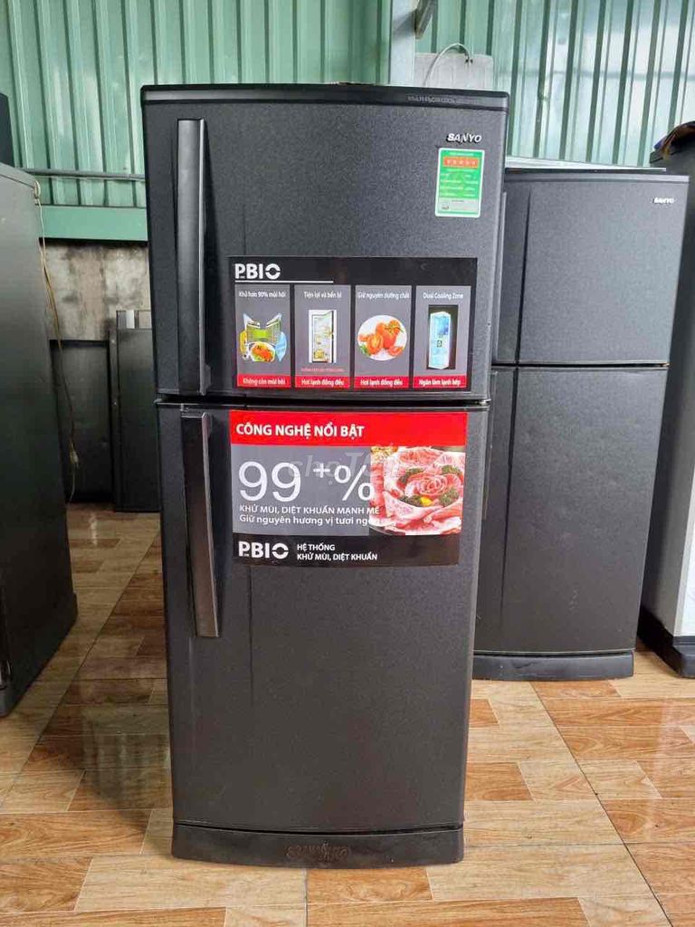 Tủ lạnh SANYO 186 lít. Mua bán Tủ lạnh tại Thành phố Thủ Dầu Một Bình Dương được đăng bởi ĐIỆN MÁY ĐỨC MẠNH hình 1