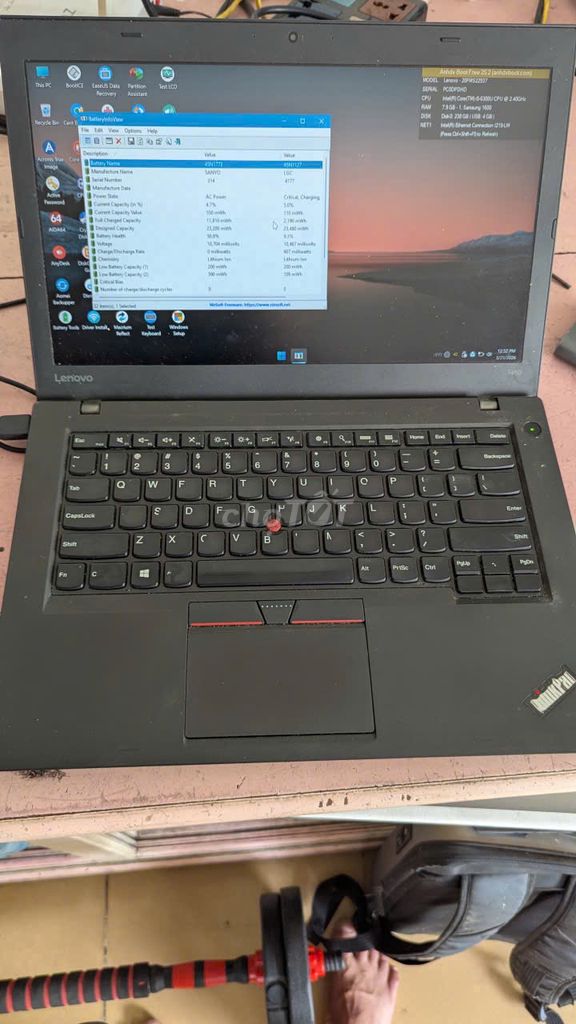 Lenovo 20FMS22937 i5-6300U 8GB/256GB. Mua bán Laptop tại Thành phố Thủ Đức Tp Hồ Chí Minh được đăng bởi Lê Minh Tài hình 1