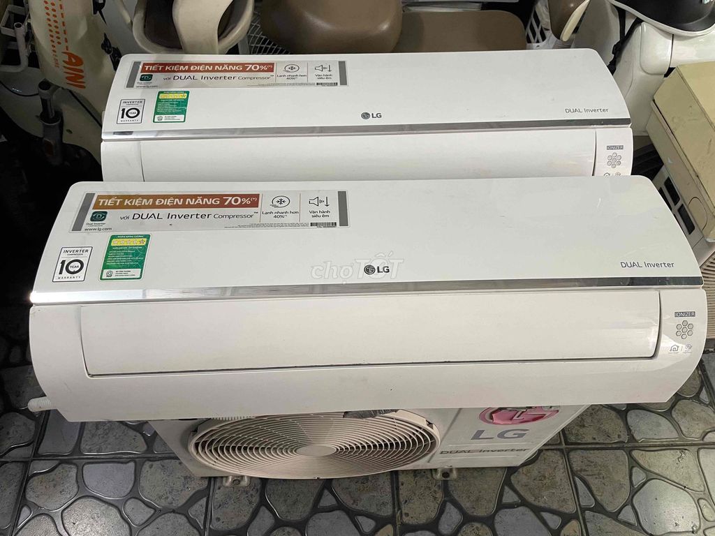 Máy lạnh LG Dual Inverter 1 HP Trắng. Mua bán Máy lạnh, điều hoà tại Thành phố Thủ Dầu Một Bình Dương được đăng bởi Nguyễn Văn Duy hình 1