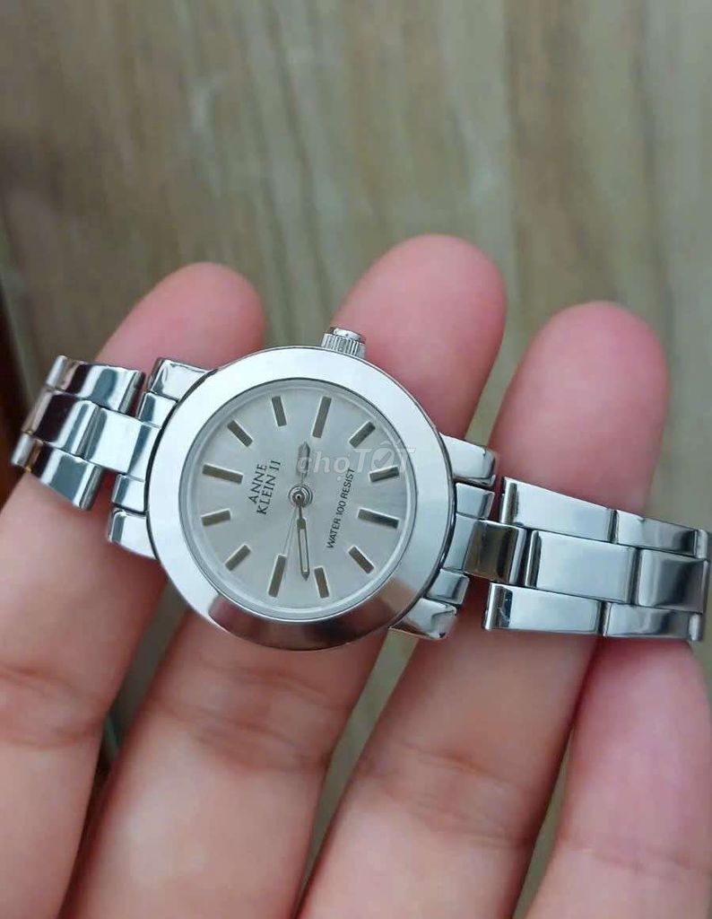 Đồng hồ ANNE KLEIN II Nữ Inox. Mua bán Đồng hồ tại Quận Gò Vấp Tp Hồ Chí Minh được đăng bởi Hàng hiệu Secondhand hình 1