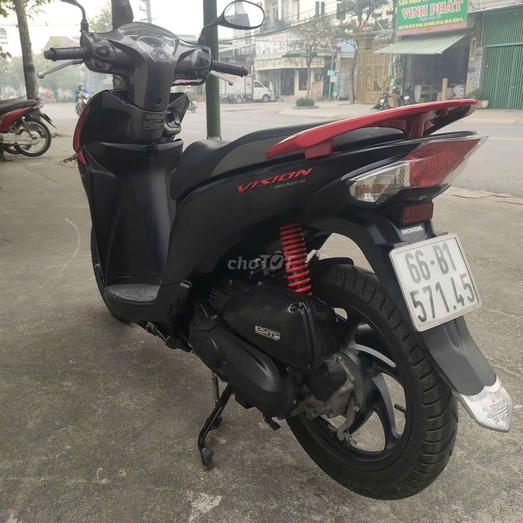 Vi sion đen nhám  khóa Smk xe dẹp máy rin êm. Mua bán Xe máy tại Thành phố Dĩ An Bình Dương được đăng bởi Cửa hàng xe máy Anh Khoa  hình 4