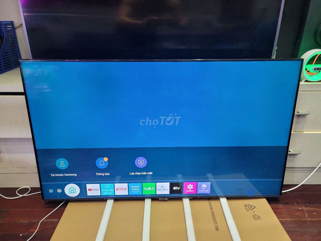 Smart Tivi Samsung 55 inch cao cấp màn 120Hz. Mua bán Tivi, Âm thanh tại Quận 7 Tp Hồ Chí Minh được đăng bởi Hoàng Long Tivi  hình 1