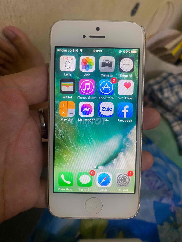 Apple iPhone 5 16GB Trắng Đã sử dụng. Mua bán Điện thoại tại Quận 4 Tp Hồ Chí Minh được đăng bởi Thắng Nguyễn hình 1