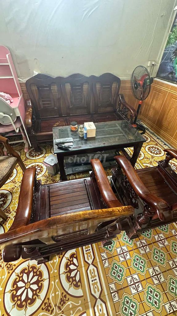 Bộ bàn ghế Dafuco Gỗ Nâu Phòng ăn/Phòng khách Mới. Mua bán Bàn ghế tại Quận Hồng Bàng Hải Phòng được đăng bởi Việt Hoàng hình 1