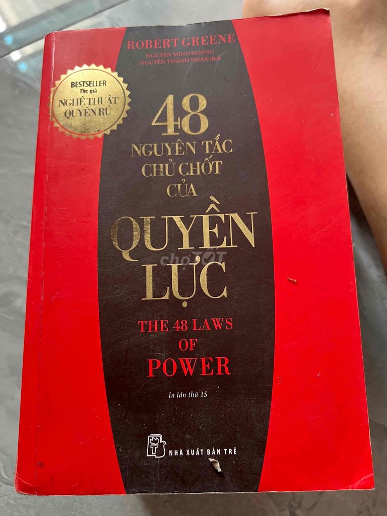 Sách 48 Nguyên Tắc Của Quyền Lực. Mua bán Sách tại Huyện Gia Bình Bắc Ninh được đăng bởi Nguyễn Huy Cường hình 1