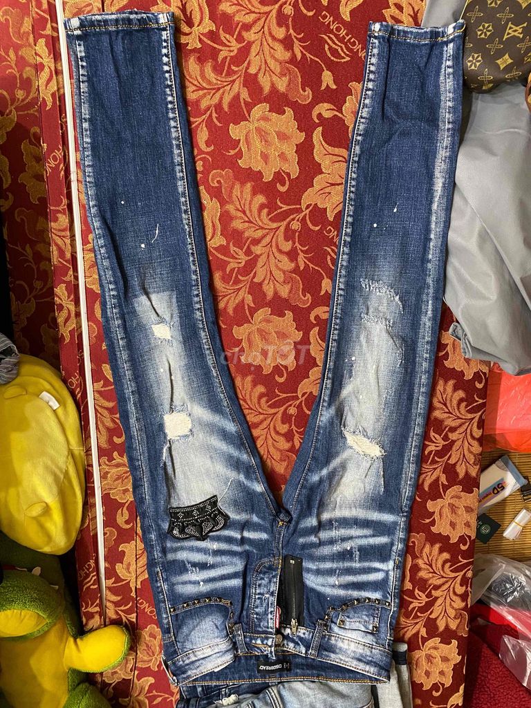 Quần jean nam xanh size 28. Mua bán Quần áo tại Quận Hà Đông Hà Nội được đăng bởi Meo Meo pass đồ hình 1