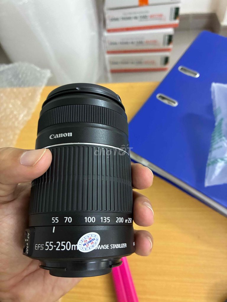 Ống kính Canon EF-S 55-250mm IS II Đã sử dụng. Mua bán Máy ảnh, Máy quay tại Quận Tân Phú Tp Hồ Chí Minh được đăng bởi Danh Trần hình 1