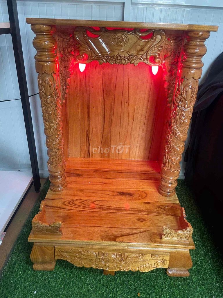 Bàn thờ thần tài Gỗ Nâu 80x50x55cm. Mua bán Nội thất, đồ gia dụng khác tại Huyện Bình Chánh Tp Hồ Chí Minh được đăng bởi Vy anh hình 1