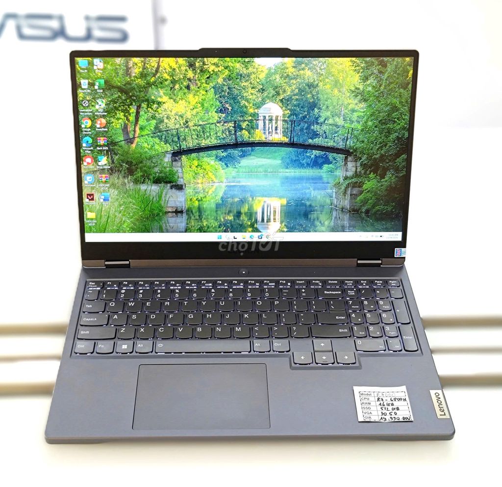 Siêu Rẻ Legion R7000P R7-6800H/16GB/RTX 3050. Mua bán Laptop tại Quận 10 Tp Hồ Chí Minh được đăng bởi TTCenter hình 1