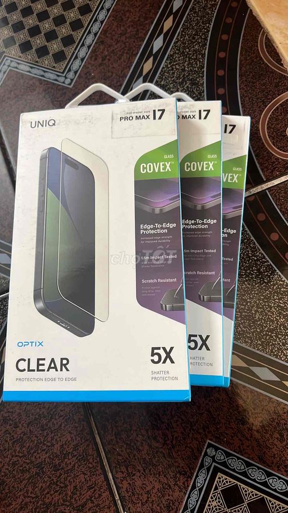 UNIQ Kính cường lực iPhone 17 Pro Max. Mua bán Phụ kiện (Màn hình, Chuột...) tại Huyện Phú Xuyên Hà Nội được đăng bởi Nguyễn Định hình 1