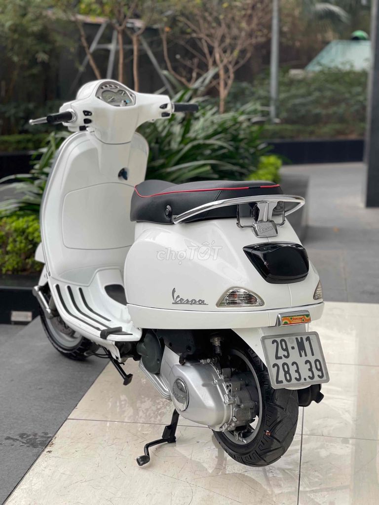 Vespa Lx 125 3vie 2014 màu trắng đẹp