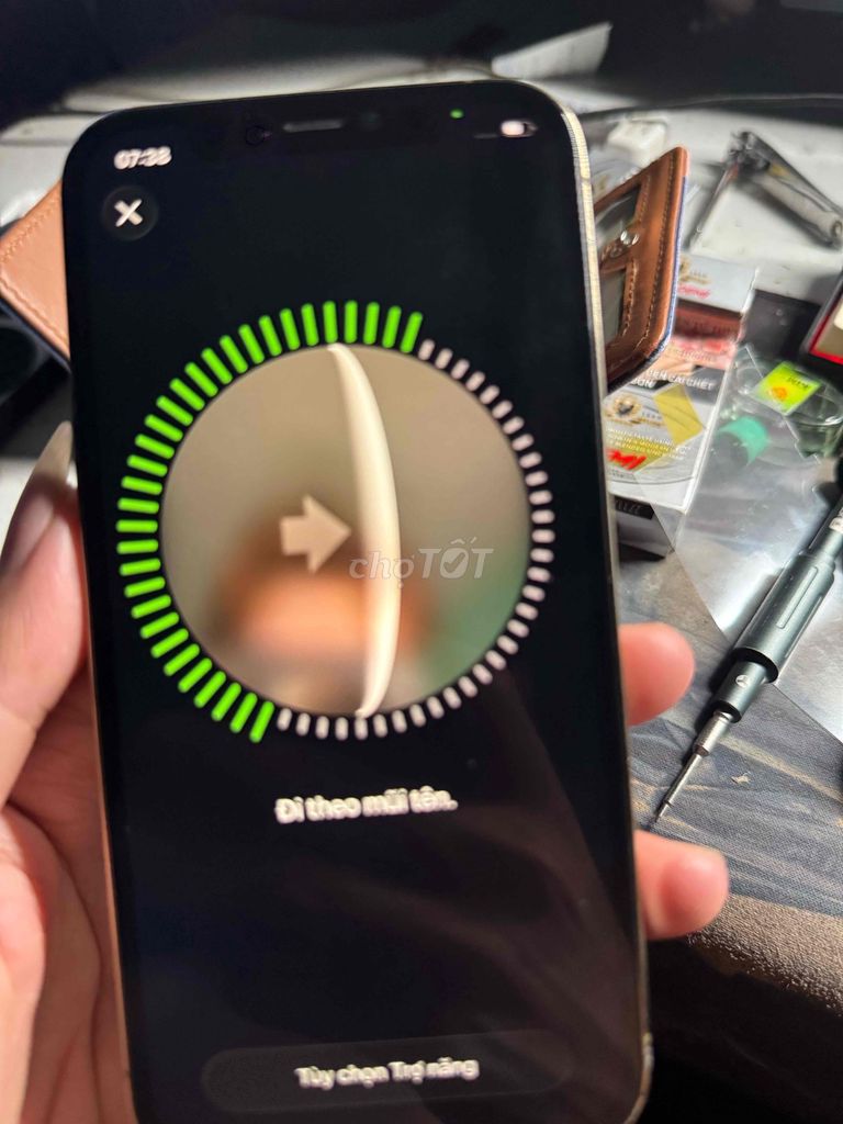 iPhone 12 Pro Vàng Đã thay màn hình. Mua bán Điện thoại tại Huyện Hòa Vang Đà Nẵng được đăng bởi le van luomg hình 1