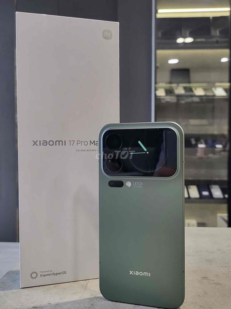 Xiaomi 17 Pro Max 512GB Xanh 12GB 99% Fullbox Zin. Mua bán Điện thoại tại Quận 8 Tp Hồ Chí Minh được đăng bởi TRƯỜNG MOBILE  hình 1