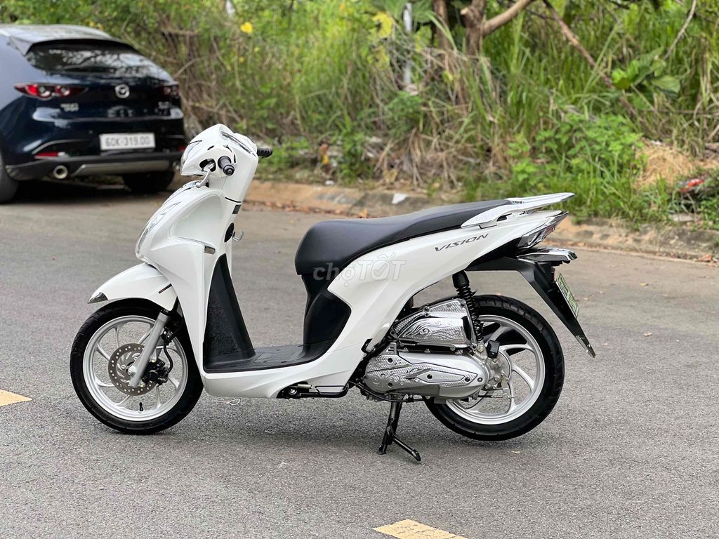 Honda Vision 2022 110cc Trắng Đen Bạc Có Trả Góp🎉🎉. Mua bán Xe máy tại Thành phố Biên Hòa Đồng Nai được đăng bởi Xe Máy Phát Đồng hình 5
