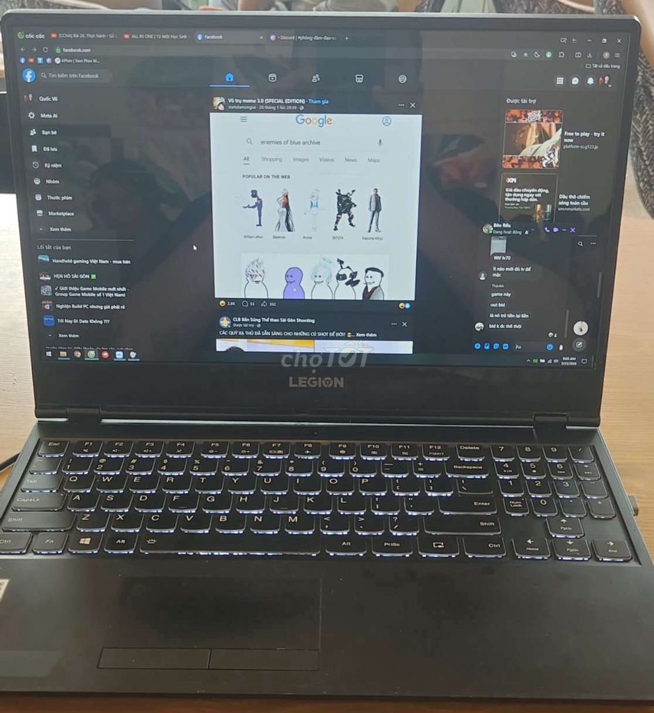 Lenovo Legion Y540s i5-9300h 8GB/256GB. Mua bán Laptop tại Quận 12 Tp Hồ Chí Minh được đăng bởi Quốc hình 1