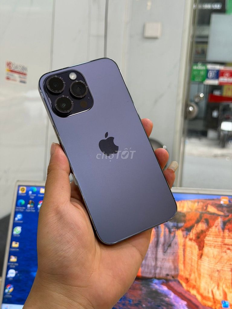 Apple iPhone 14 Pro 128GB Tím Đã sử dụng. Mua bán Điện thoại tại Quận Ngũ Hành Sơn Đà Nẵng được đăng bởi Trieu Le hình 1