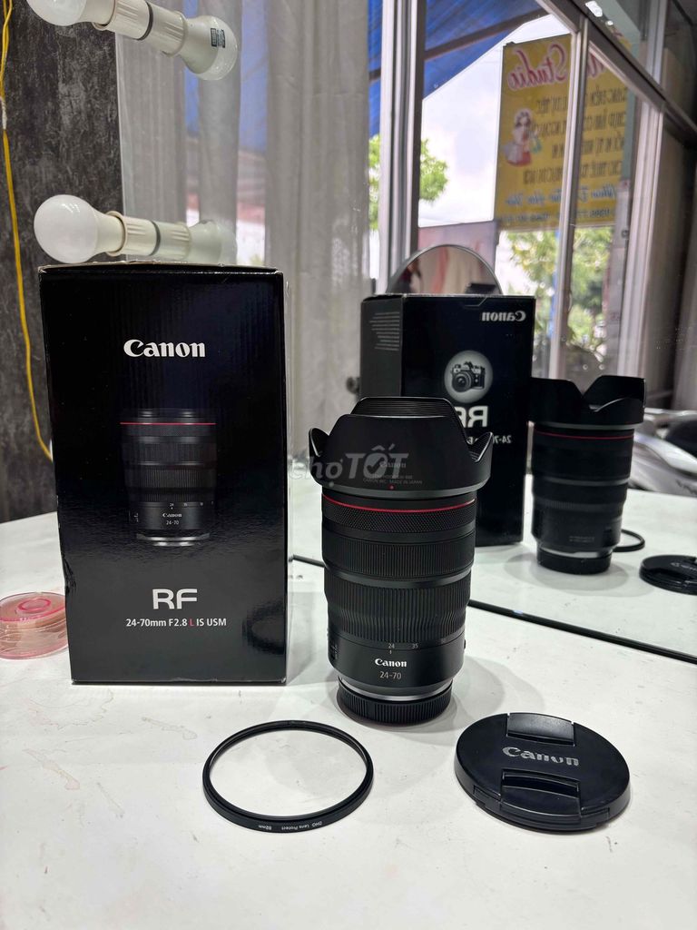Ống kính Canon RF24-70 2.8 Đen. Mua bán Máy ảnh, Máy quay tại Thành phố Thủ Dầu Một Bình Dương được đăng bởi Trương Quyền hình 1