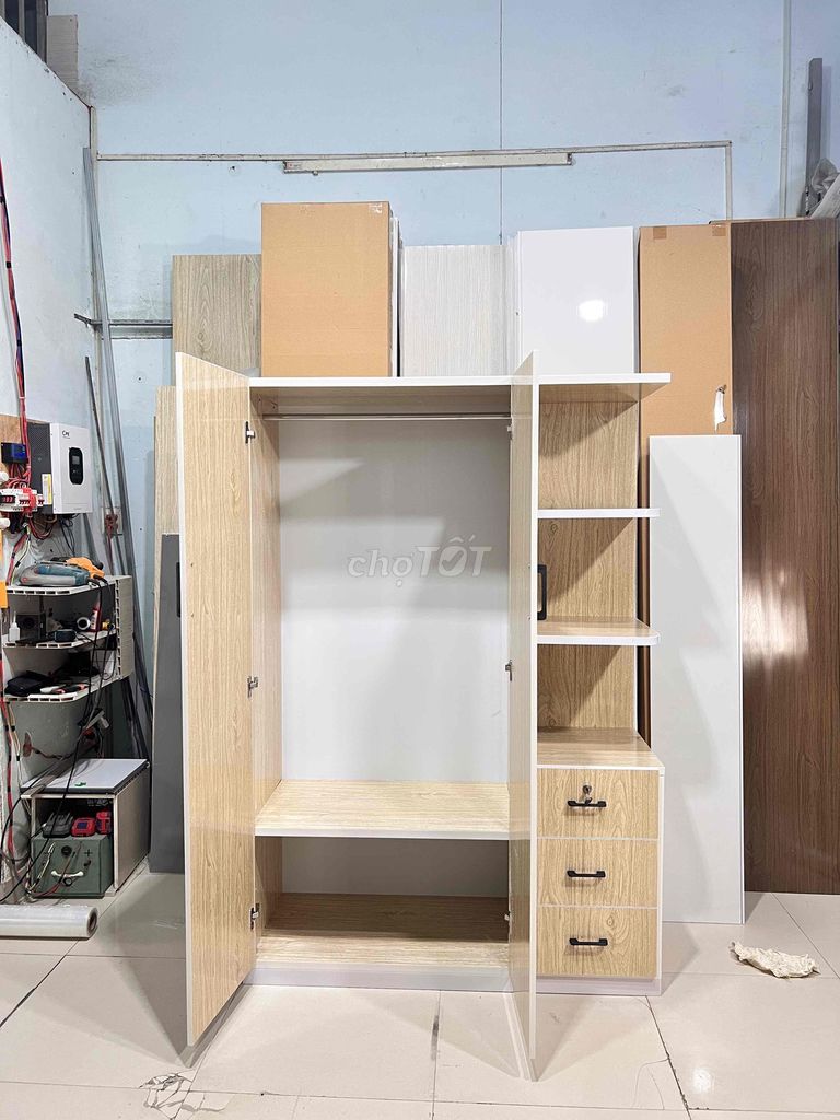 Tủ quần áo nhựa 1m23x1m80x47cm. Mua bán Tủ, kệ gia đình tại Thành phố Thủ Đức Tp Hồ Chí Minh được đăng bởi Ngọc Lan hình 1