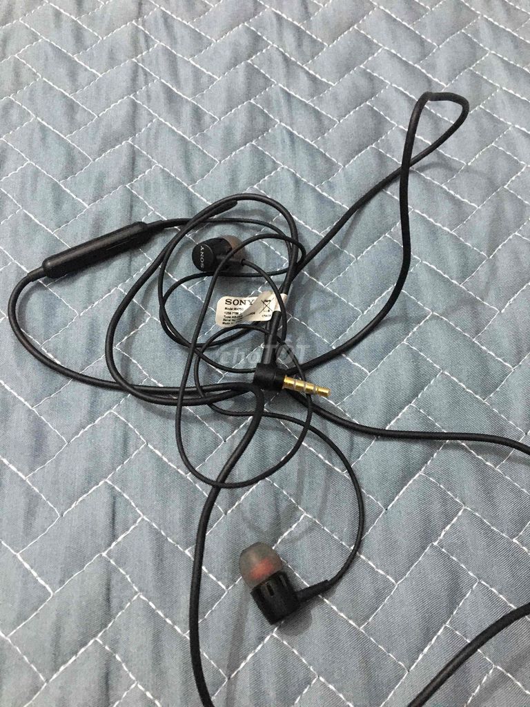 Tai nghe có dây Sony MH-750 Đen. Mua bán Tivi, Âm thanh tại Quận Hà Đông Hà Nội được đăng bởi Hoa Bưởi hình 1