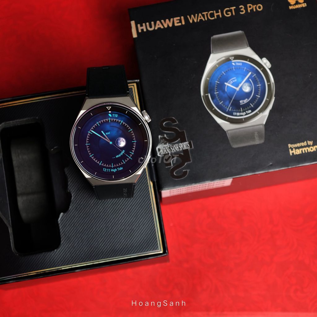 Huawei Watch GT 3 Pro Sapphire Titan Chính Hãng. Mua bán Thiết bị đeo thông minh tại Quận 11 Tp Hồ Chí Minh được đăng bởi HOÀNG SANH SPORTS hình 1