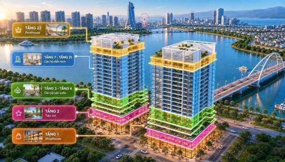 STUDIO S-LIGHT TOWER: TỌA ĐỘ NGẮM PHÁO HOA SÔNG HÀN GIÁ CHỈ 2 TỶ!