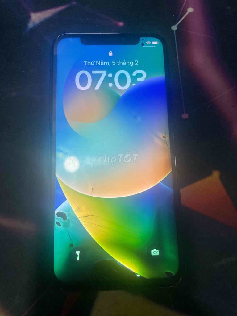 Apple iPhone X 64GB Đen Đã sử dụng. Mua bán Điện thoại tại Thành phố Dĩ An Bình Dương được đăng bởi Minh Long hình 1