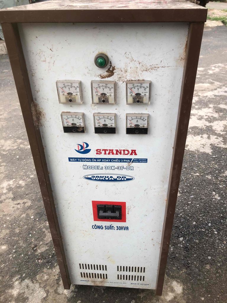 thanh lý Ổn áp Standa 30Kva để lâu k dùng. Mua bán Đồ chuyên dụng, Giống nuôi trồng tại Huyện Thanh Oai Hà Nội được đăng bởi Tâm Phạm hình 1