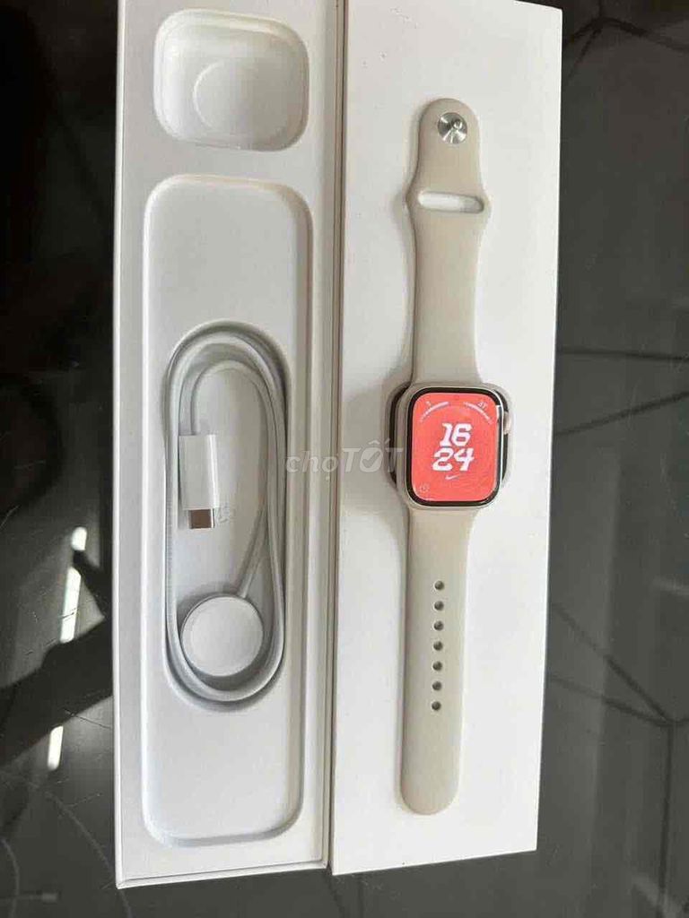 Bán apple watch sr8/41 starline likenew pin 100% s