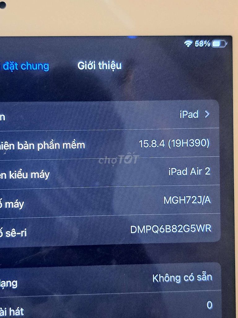 iPad Air 2 màn 10in chạy mọi ứng dụng cho bé học. Mua bán Máy tính bảng tại Quận Hải Châu Đà Nẵng được đăng bởi Lộc Roy hình 3