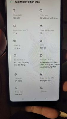 Oppo f7. Mua bán Điện thoại tại Huyện Lấp Vò Đồng Tháp được đăng bởi tran van trí