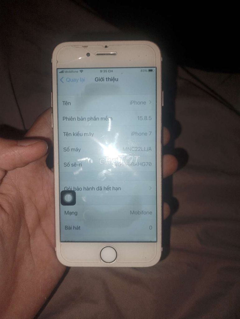 Apple iPhone 7 32GB Vàng hồng. Mua bán Điện thoại tại Thành phố Tân An Long An được đăng bởi Lê Hoàng Triều hình 1