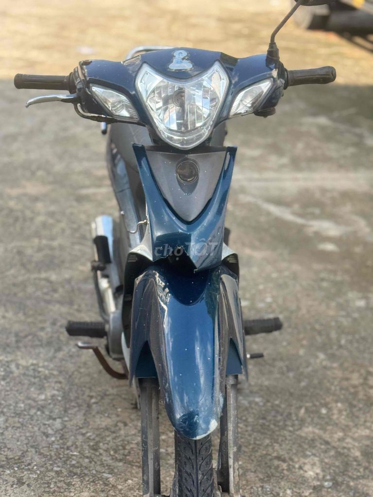 Мопед SYM Elegant 100cc сине-серебристый