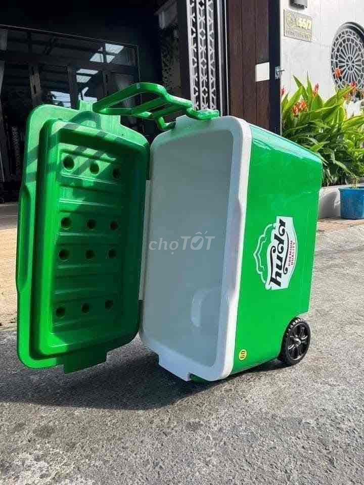 Thùng đá Huda 60 Lít Xanh lá. Mua bán Dụng cụ nhà bếp tại Thành phố Huế Thừa Thiên Huế được đăng bởi gia dụng Huế hình 1