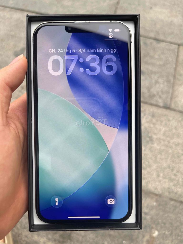 Apple iPhone 13 Pro Max 128GB Xanh lá. Mua bán Điện thoại tại Thành phố Thủ Dầu Một Bình Dương được đăng bởi Mr Long hình 1