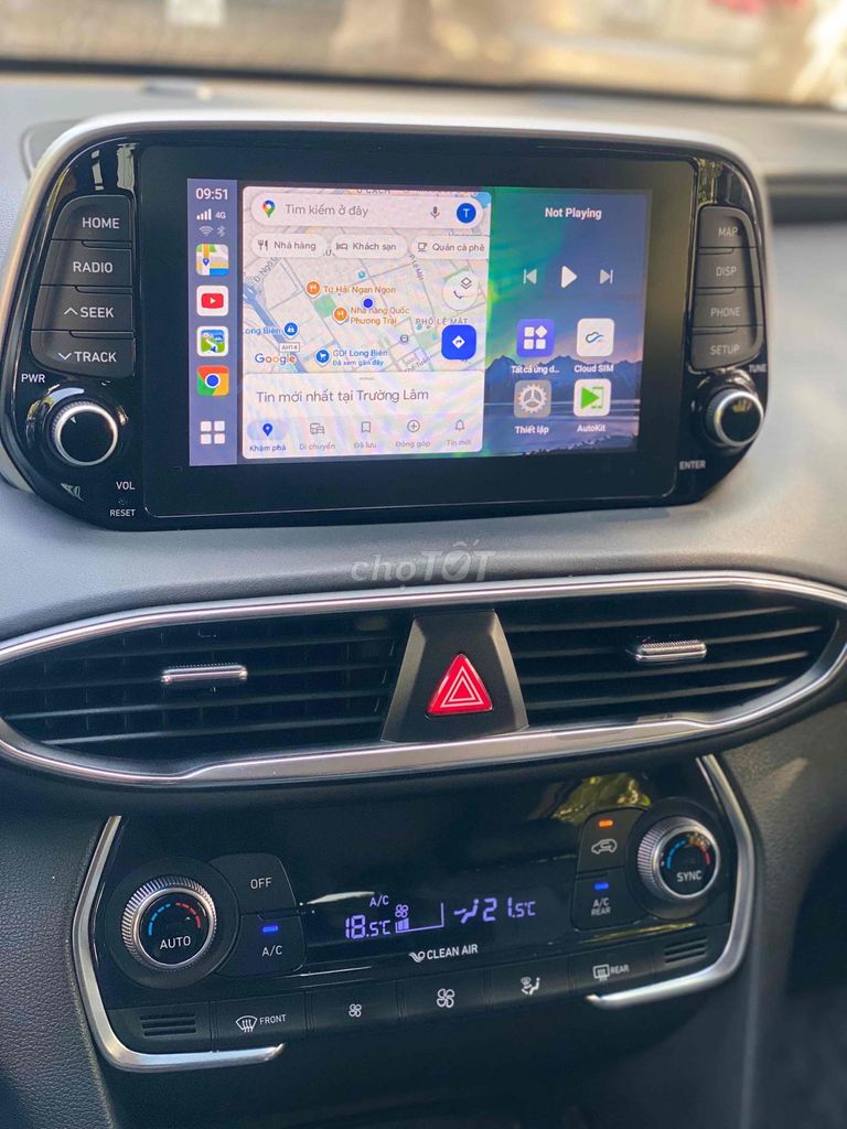 Hyundai Santa Fe 2019 2.2L - 78000 km. Mua bán Ô tô tại Quận Long Biên Hà Nội được đăng bởi Xuân Car hình 15