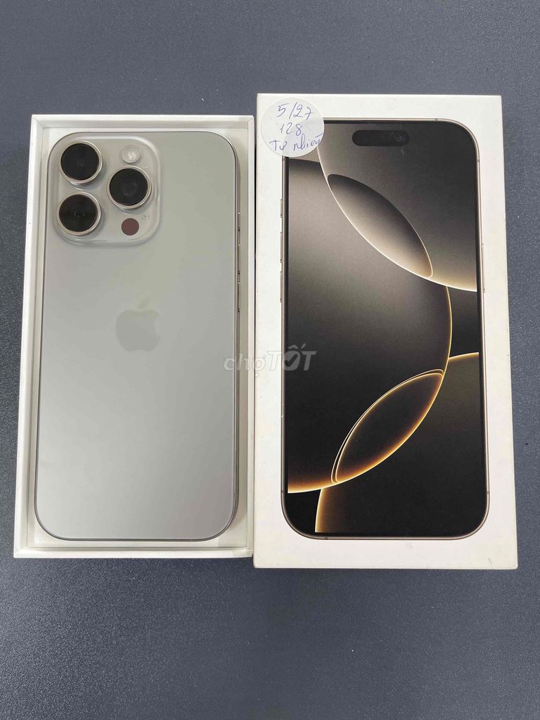 iPhone 16 Pro 128GB Xám VN. Mua bán Điện thoại tại Huyện Tân Phú Đồng Nai được đăng bởi Nguyễn Thành Phương hình 1