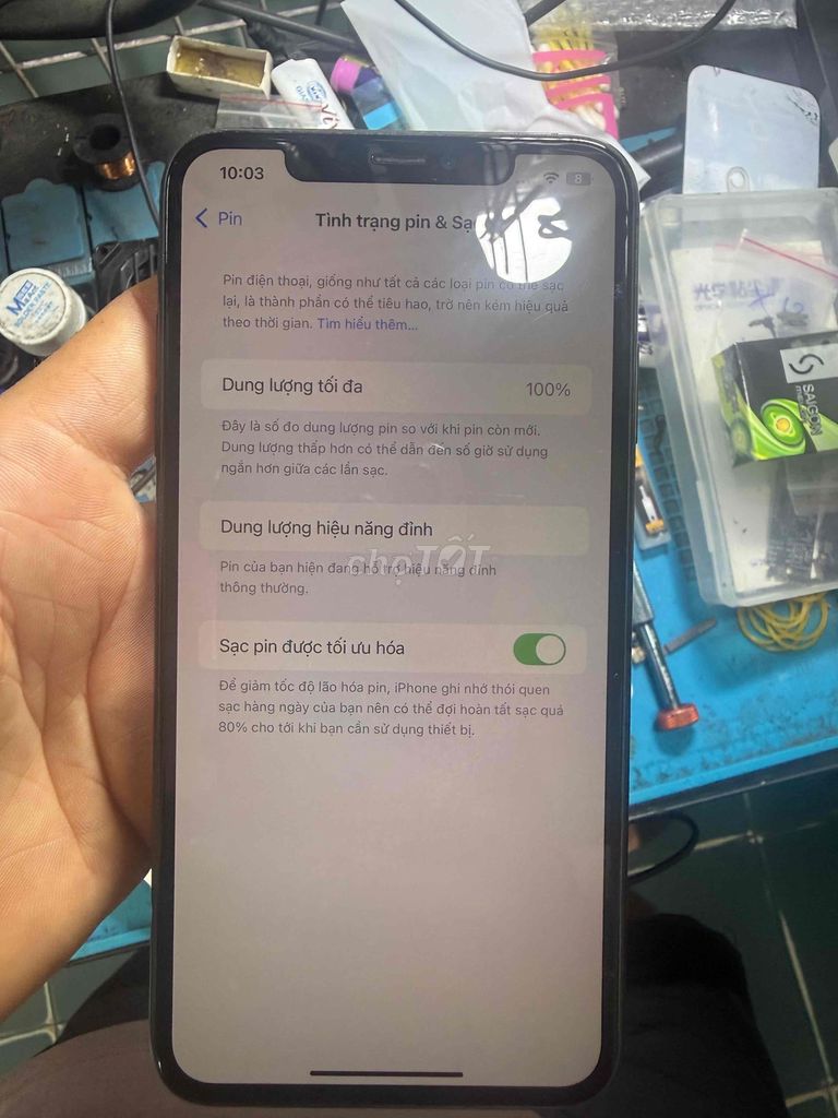 iPhone Xs Max 64GB Đen Đã qua sử dụng. Mua bán Điện thoại tại Quận Bình Thạnh Tp Hồ Chí Minh được đăng bởi Trường hình 1